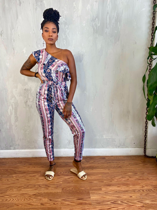 Pretty Pattern Jumpsuit